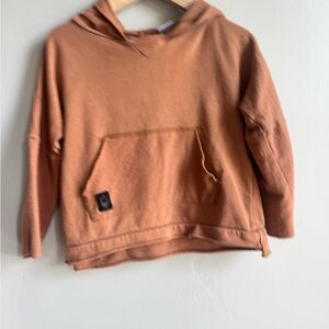 ZARA Boy Neutral Hoodie 2-3T Minimalist Capsule Wardrobe Scandi Toddler Fall